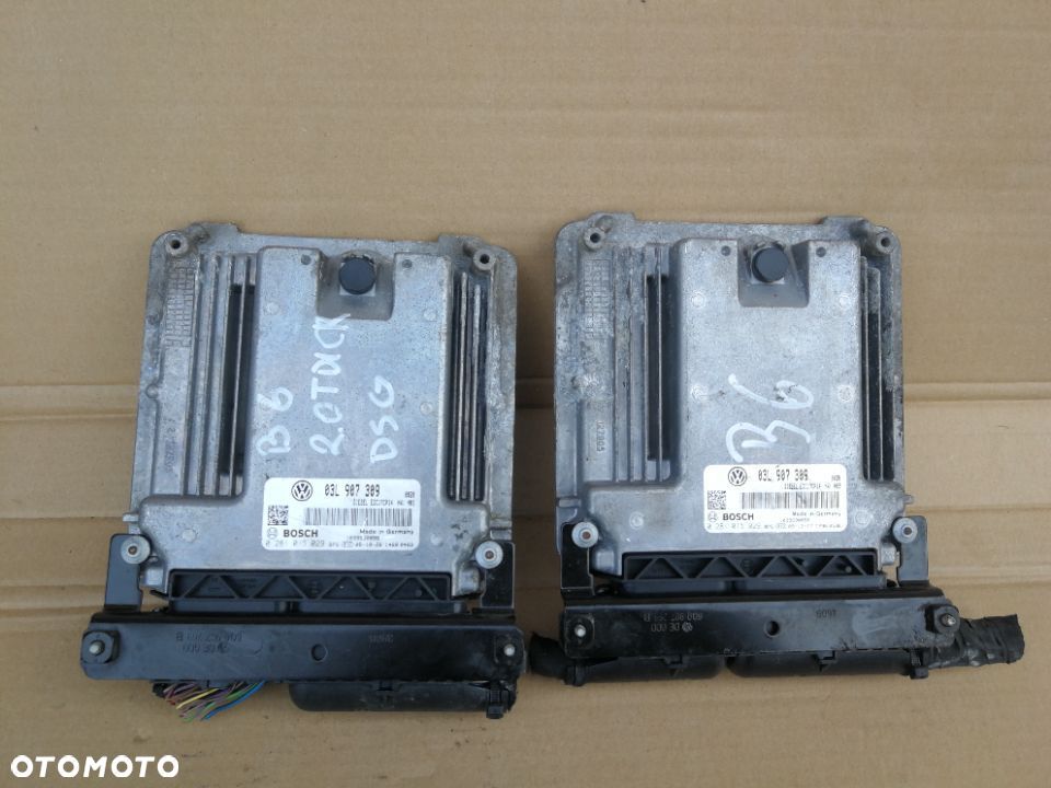 Sterownik silnika 2.0 TDI CR Passat B6 03L907309 - 1