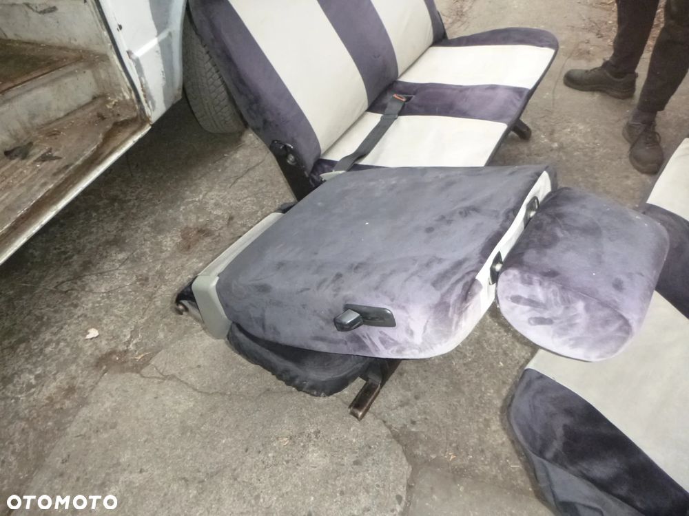 VW T4 MULIVAN FOTEL KANAPA DRUGI RZĄD - 3