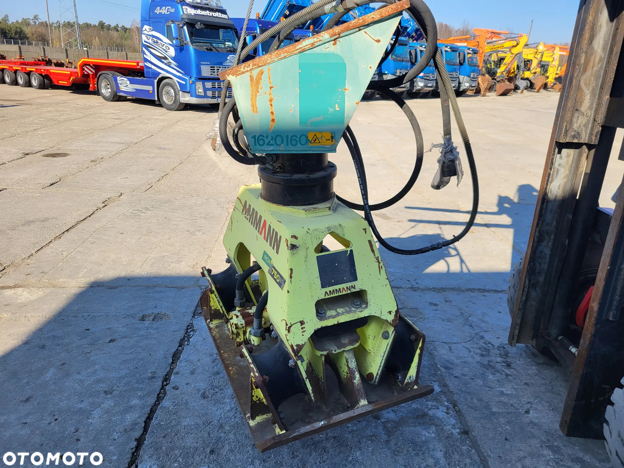 Bomag Ammann Zagęszczarka płyta wibracyjna hydrauliczna obrotowa - 4