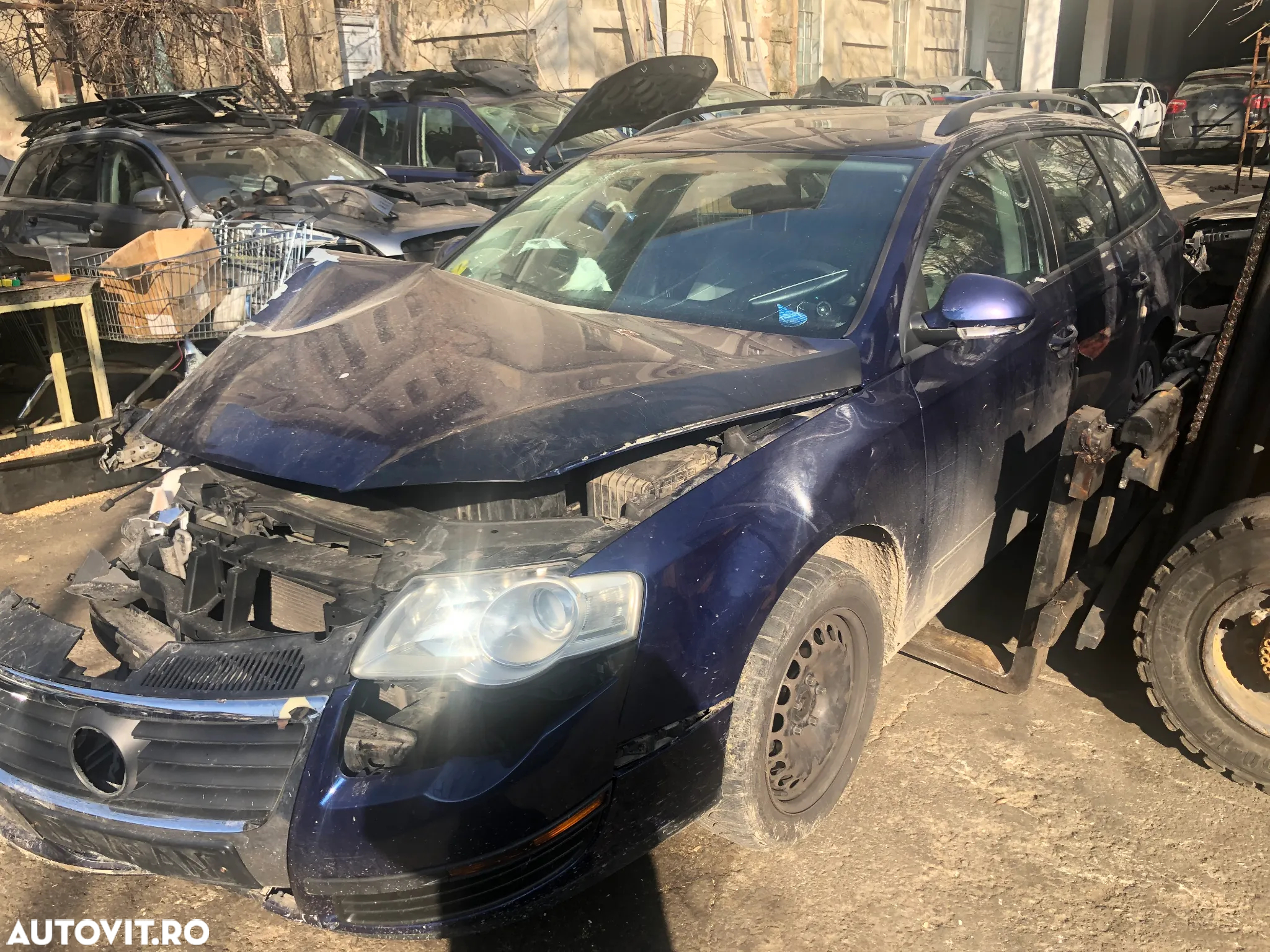 Dezmembrez VW Volkswagen Passat B6 break albastru 2.0 diesel BMA 2006 - 3