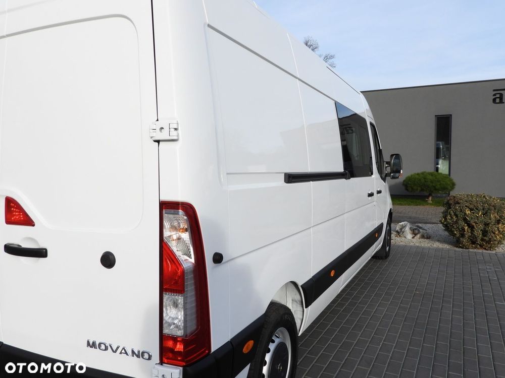 Opel MOVANO FURGON BRYGADÓWKA 7 MIEJSC LEDY  135KM - 18