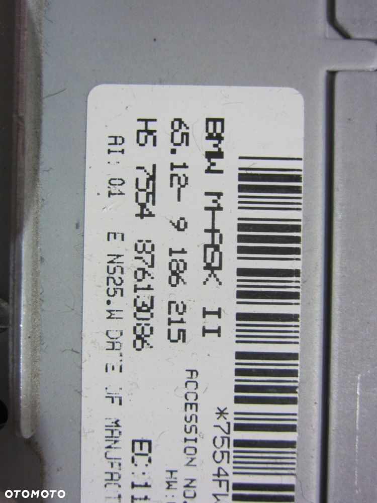 BMW E90 9186215 CZYTNIK NAWIGACJI STEROWNIK CCC - 9