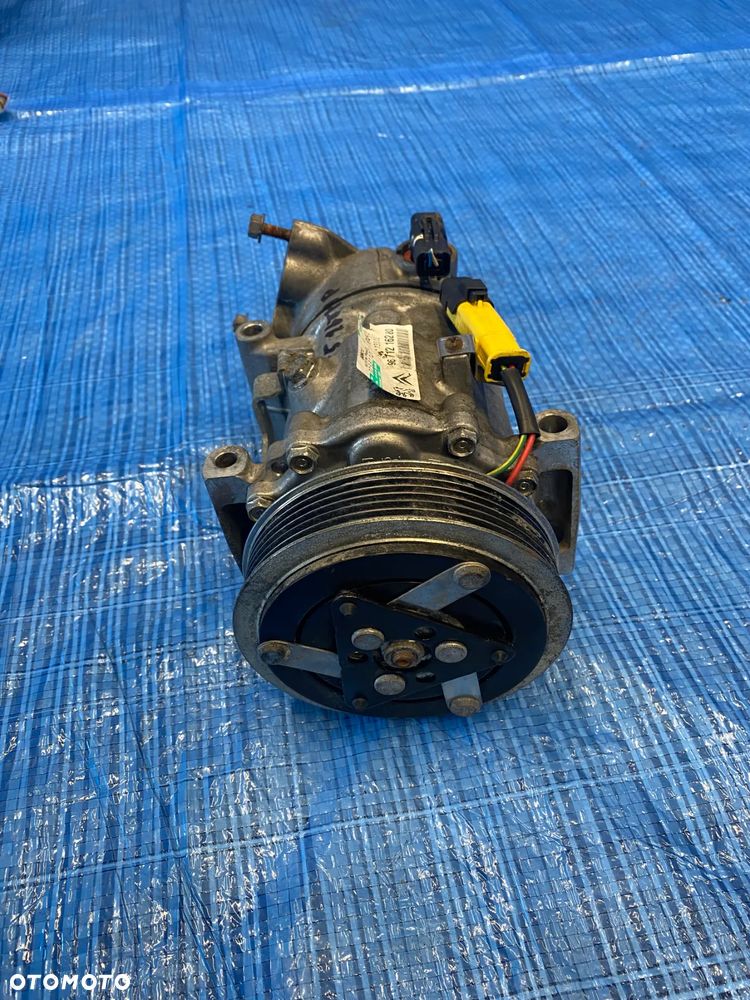 SPRĘŻARKA KOMPRESOR POMPA KLIMATYZACJI KLIMY CITROEN C5 PEUGEOT 508 1.6THP 9671216280 SD6C12 ORYGINAŁ - 6