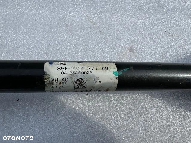 Audi 85E407271 AB półoś ORYGINAŁ NOWA OK GWARANCJA! - 3
