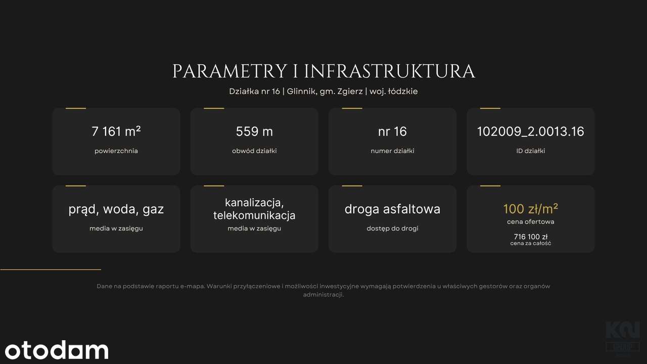 Warunki zabudowy- 7 domów jednorodzinnych - Pełny obrazek: 5/15