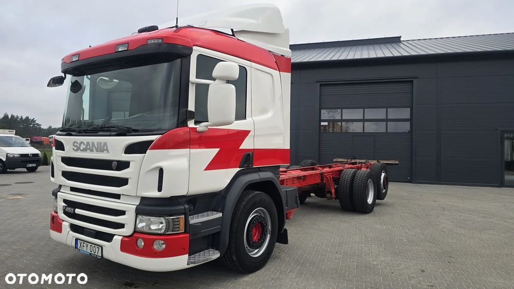 Scania P450 Euro 6 6x2 do zabudowy full air super stan mleko beczka laweta - 38