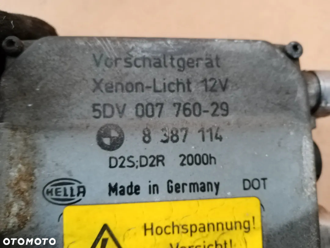 Moduł lampy Xenon przetwornica BMW 5 E39 8387114 - 5