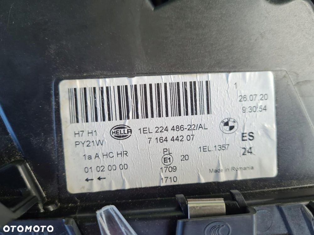 BMW X5 E53 LIFT LCI Lampa prawa przód Zwykła H7 Soczewka 716444207 - 8