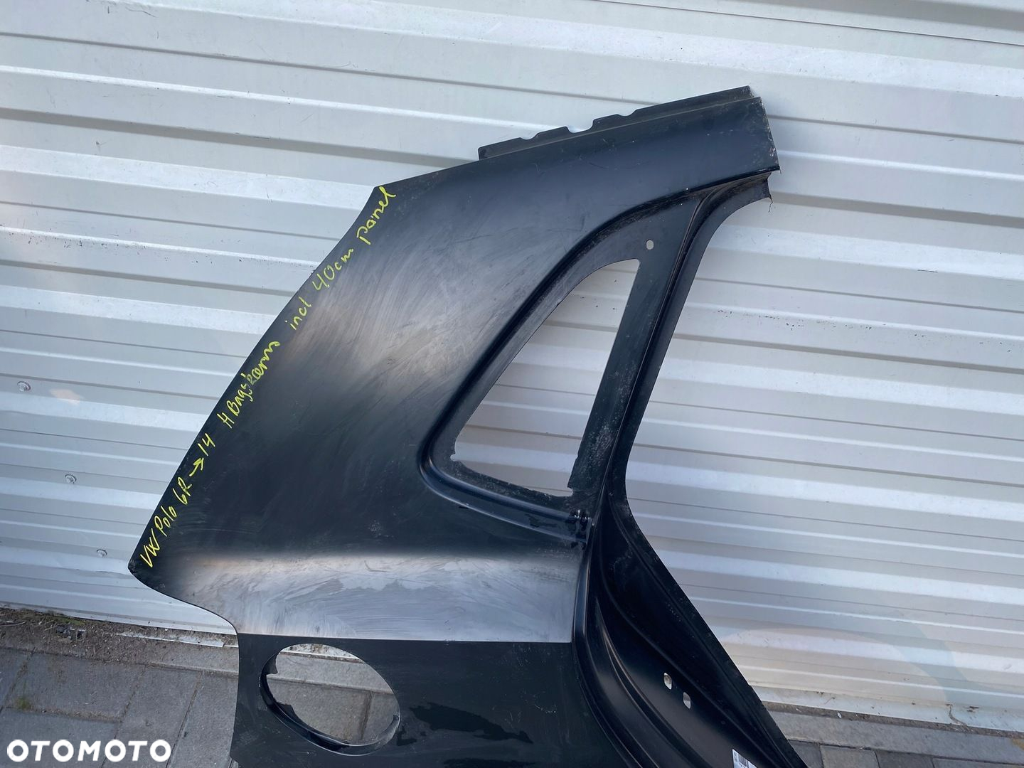 BŁOTNIK, PRÓG PRAWY TYŁ TYLNI VW POLO 6R EU - 5