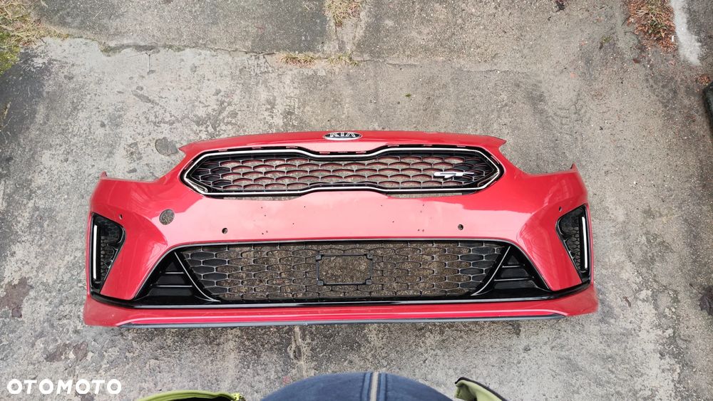 Kia Ceed III GT Proceed GT 18-21 Zderzak Przedni Atrapa Ładny