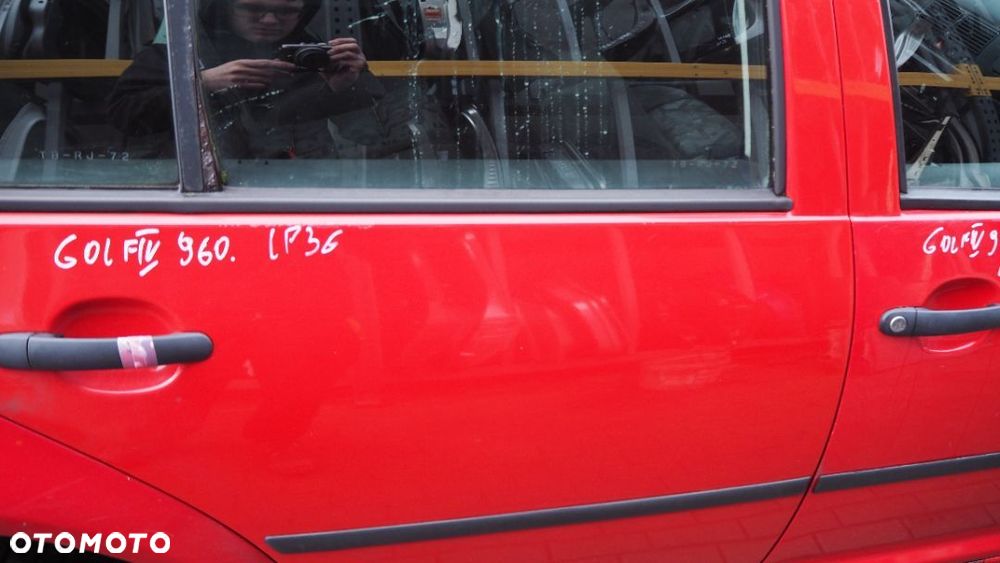 Drzwi Prawe Tylne Prawy Tył VW Golf IV HB LP3G - 3