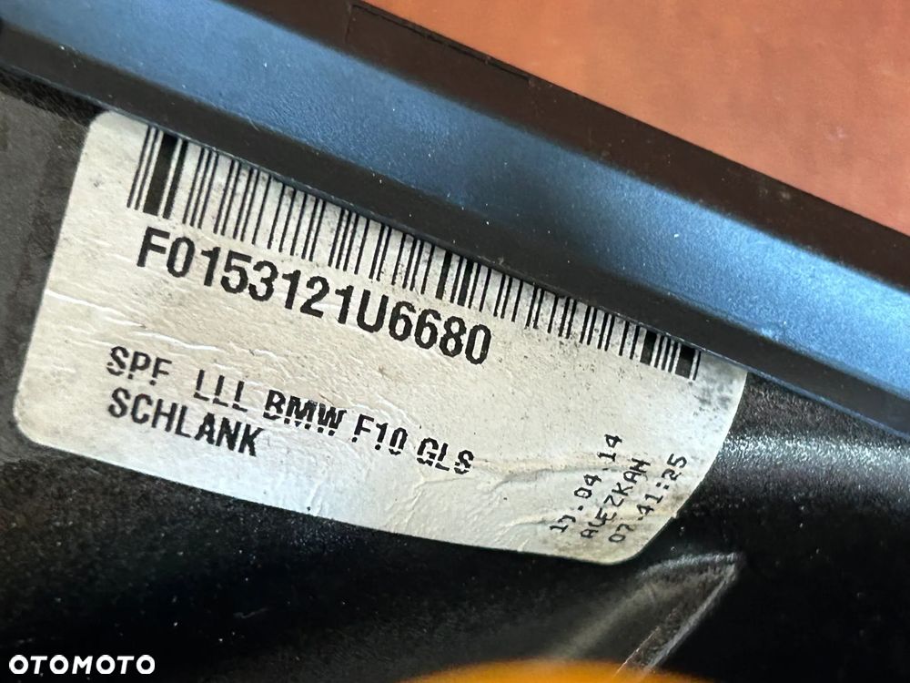 LUSTERKO PRAWE 7 PIN F0153122 LEWE 7 PIN F0153121 BMW F10 F11 M PAKIET - 12