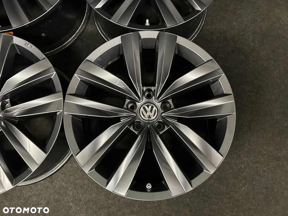 Alufelgi VW Arteon R-Line, Passat B8, B7, Tiguan, Sharan 18 cali 5x112 4szt. z czujnikami! - 8