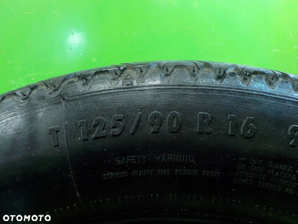 MERCEDES CLK W209 kolo dojazdowe 125/90/16 5x112 - 3