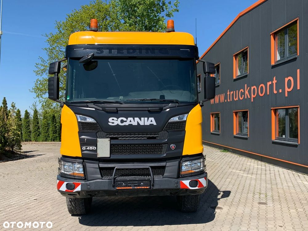 Scania G450 XT 4x4 EURO6 CIĄGNIK SIODŁOWY Z HYDRAULIKĄ WYWROTU - 2