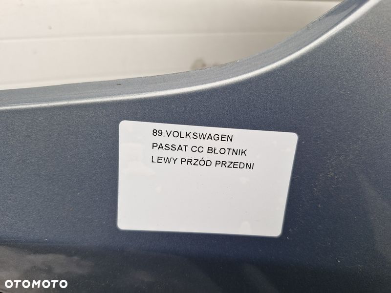 volkswagen passat cc błotnik lewy przód przedni - 2