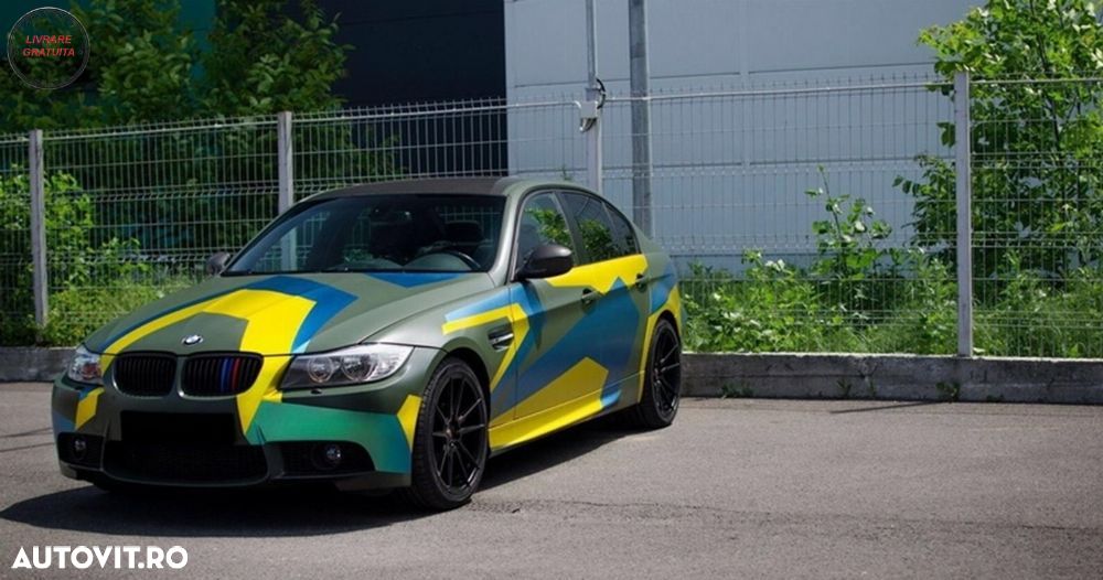 Praguri laterale BMW E90 E91 Seria 3 LCI Non-LCI (2004-2011) M-technik Look- livrare gratuita - 8