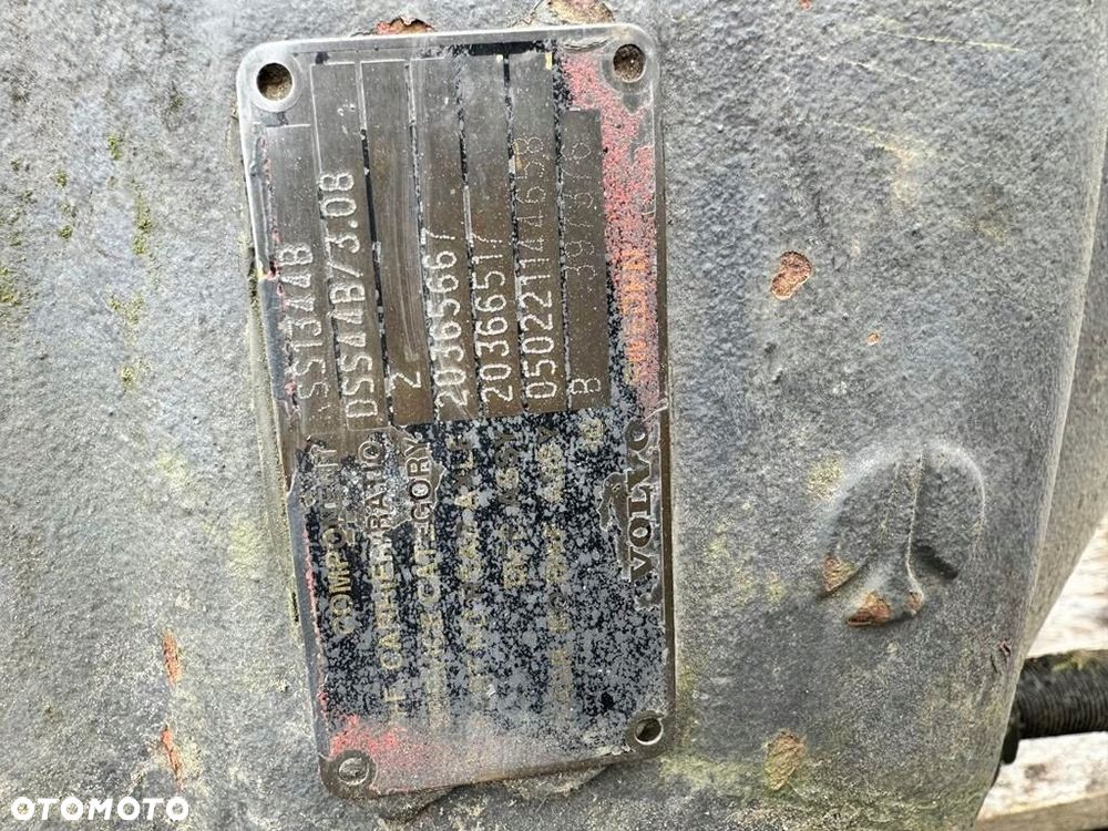 wkład mostu volvo rss1344b 3,08 - 2