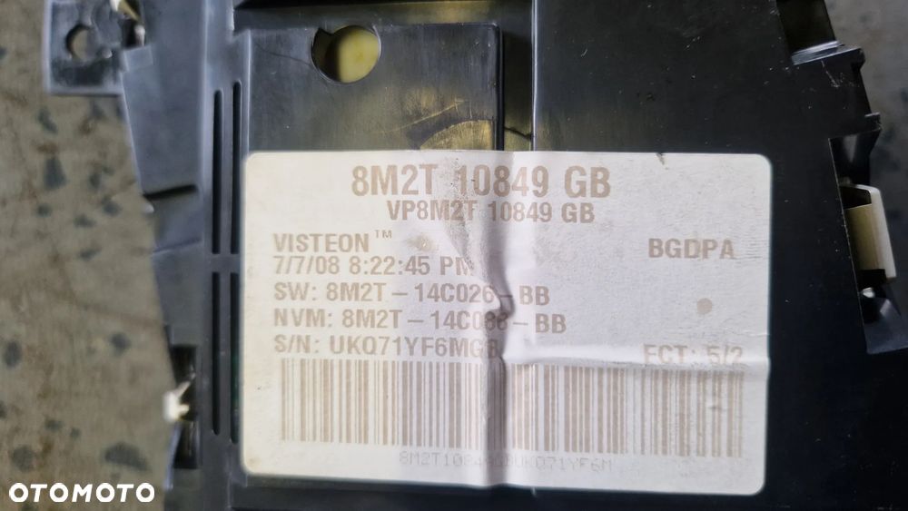FORD MONDEO MK4 IV GALAXY 3 2.0TDCI LICZNIK AUTOMAT 8M2T10849GB - 3