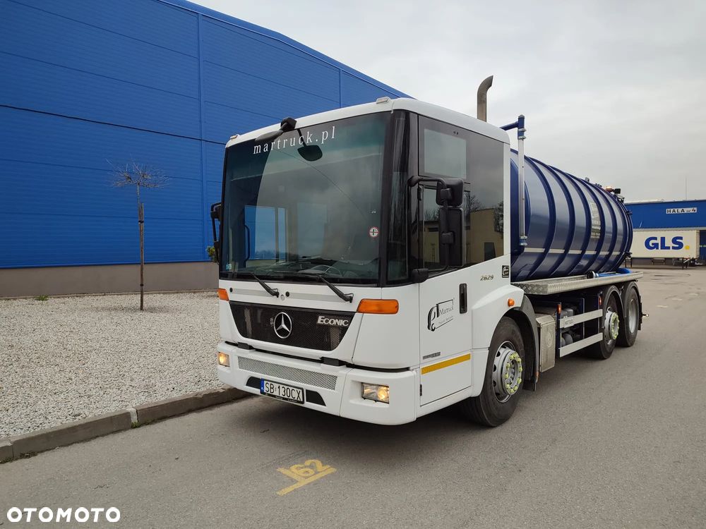 Mercedes-Benz Econic 6x2 pojazd asenizacyjny, NOWA beczka szambiarka, 16 000L sprzedaż wynajem, serwis, gwarancja - 11