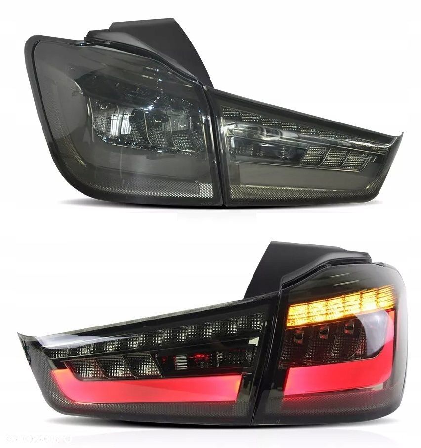 Lampy tylne 4szt kpl Led Tuning Smoke Dymione Mitsubishi ASX I 1 2010-2019 - 2