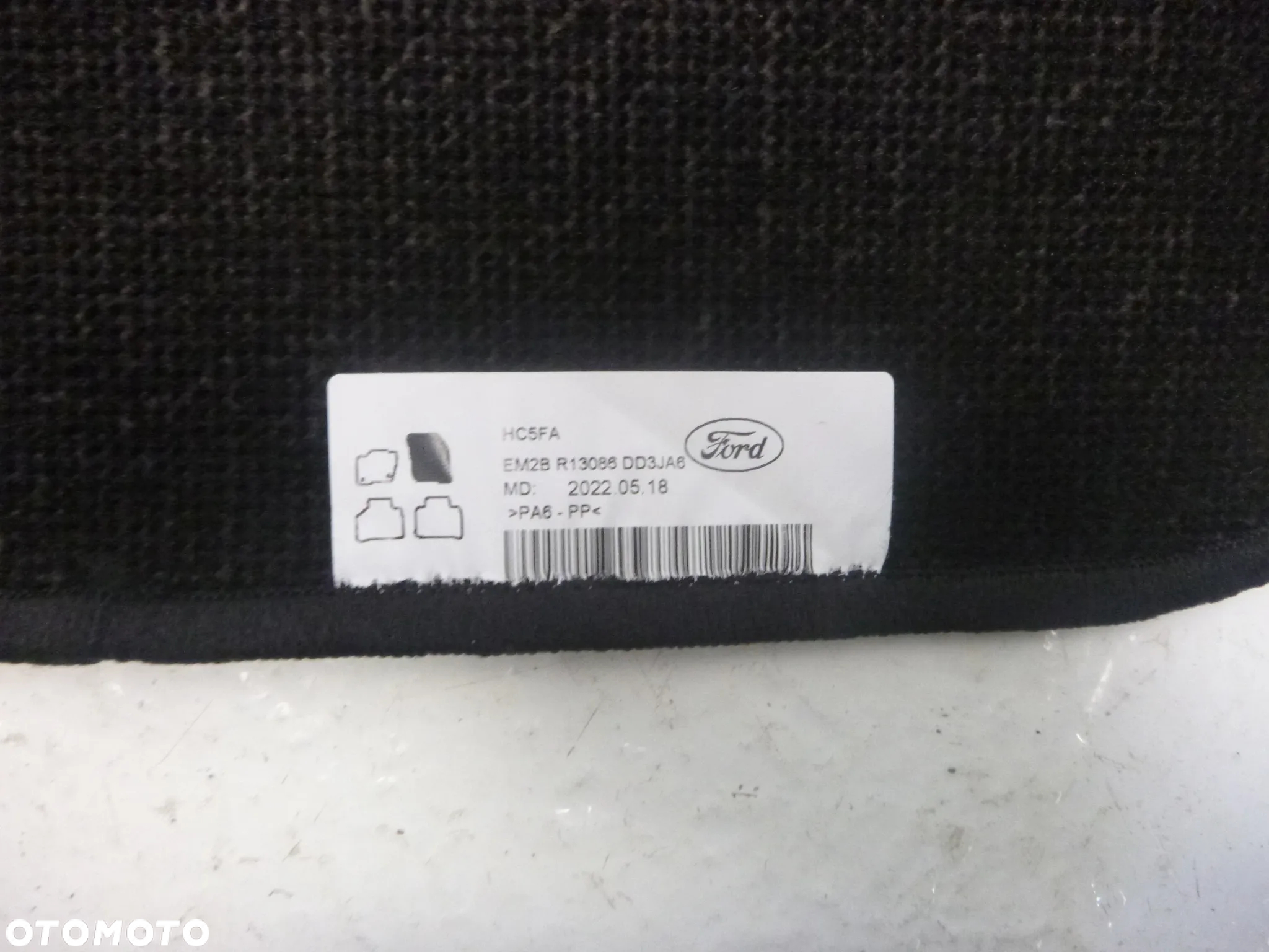 DYWANIKI WYCIERACZKI WELUROWE FORD MONDEO 5 V - 4