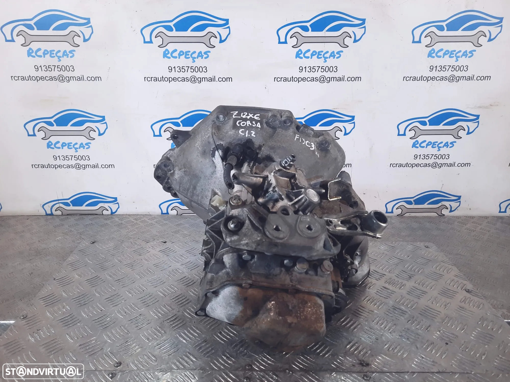 CAIXA VELOCIDADES MANUAL OPEL CORSA C 1.2i 16V 75CV Z12XE F13C394 CORSA C 1.0i 12V 60CV Z10XEP ASTRA G T98 1.6i 8V 75CV X16SZR - 3