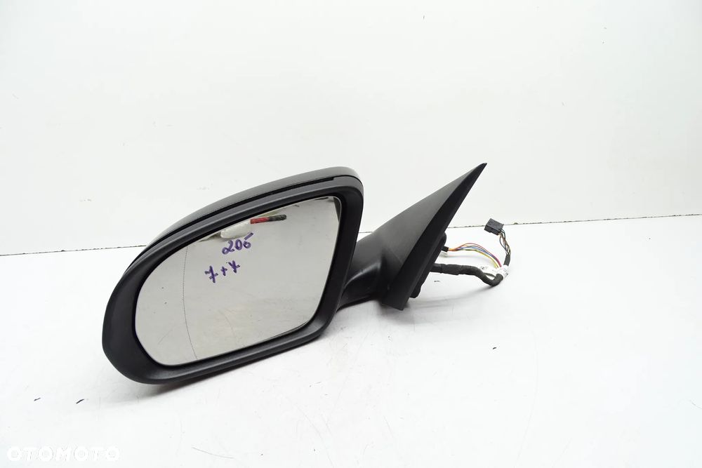 Mercedes C Klasa W205 Lusterko elektryczne lewe 7+4 PIN C040 A2058104702 - 2
