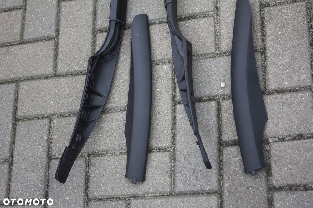 RELINGI DACHOWE czarne MERCEDES VITO krótki 2004- - 7