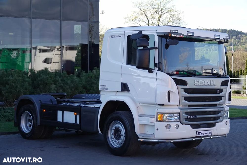 Scania P 450 / RETARDER / TRACTOR PENTRU LOHR / PENTRU EURO LOHR / AER CONDIȚIONAT PARCARE / EURO 6 - 3