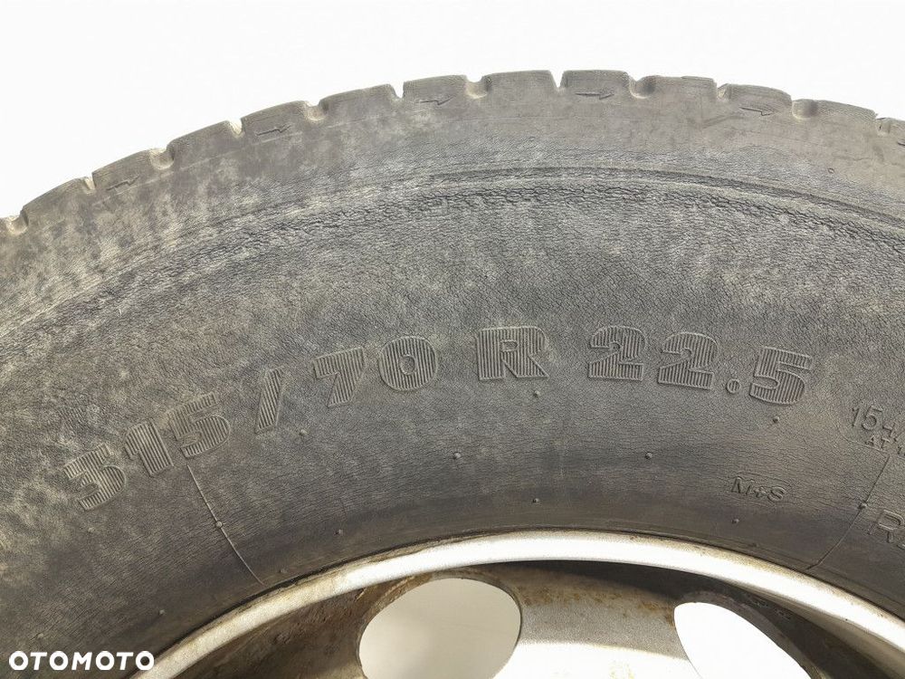 SCANIA R KOŁO TYLNE BLIŹNIAK FELGA STALOWA Z OPONĄ 315/70 R22.5 154/150L - 2