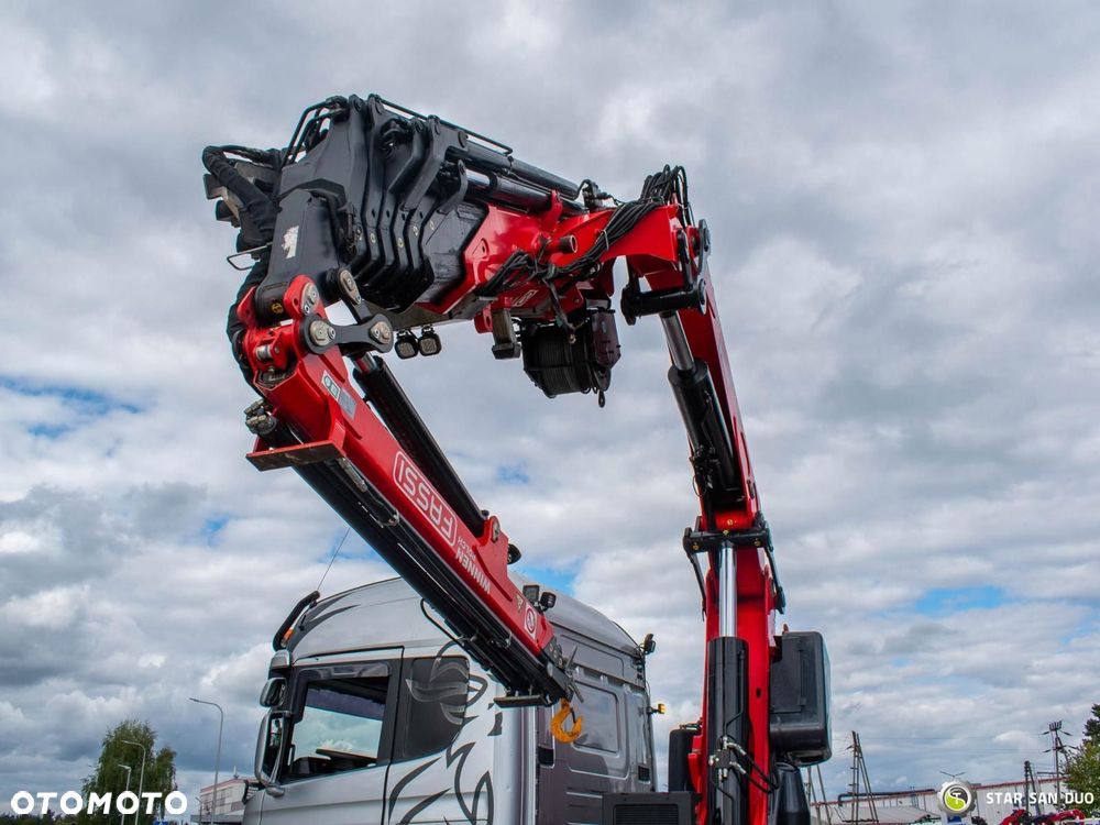 Scania R580 6x2 FASSI F545RA.2.27 XE  HDS Żuraw Fly Jib Wciągarka Siodło - 29