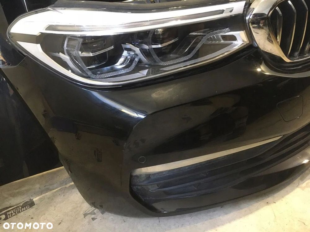 BMW 6 G32 PRZÓD KOMPLETNY 475 BLACKSAPPHIRE MASKA ZDERZAK BŁOTNIKI LAMPY - 5