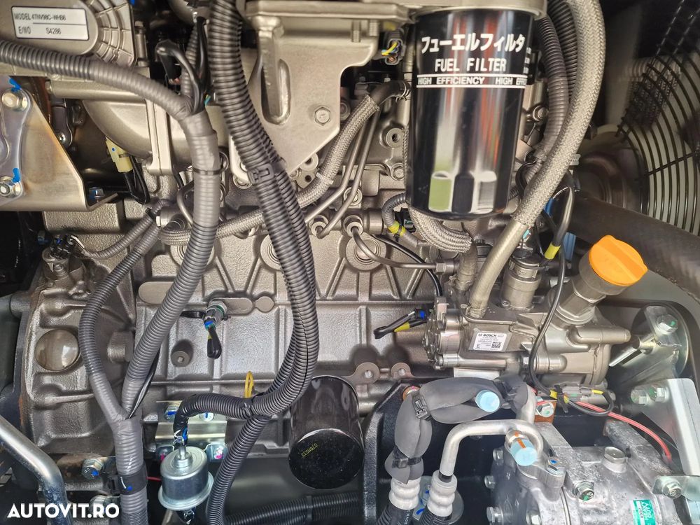 Hitachi ZX65, 6,5tone, 2025, NOU, 66.900 EUR+Tva, PROMOTIE CUPLA RAPIDA+3 CUPE NOI, Aer cond, Inst picon, Ad sapare 4,5m, latime 2m, inaltime 2,55m, posibilitate leasing 5 ani, SUPER PRET 66.900 EUR+Tva - 17