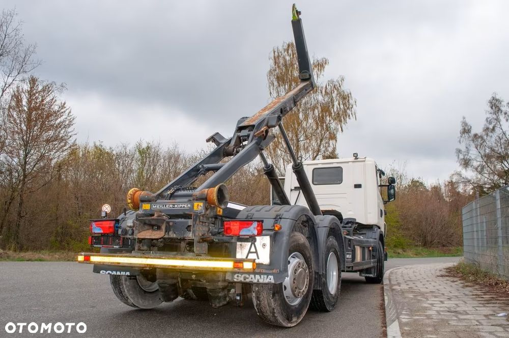 Scania G440 6x2 Hakowiec MEILLER / Oś skrętna podnoszona  / Euro 5/ - 4