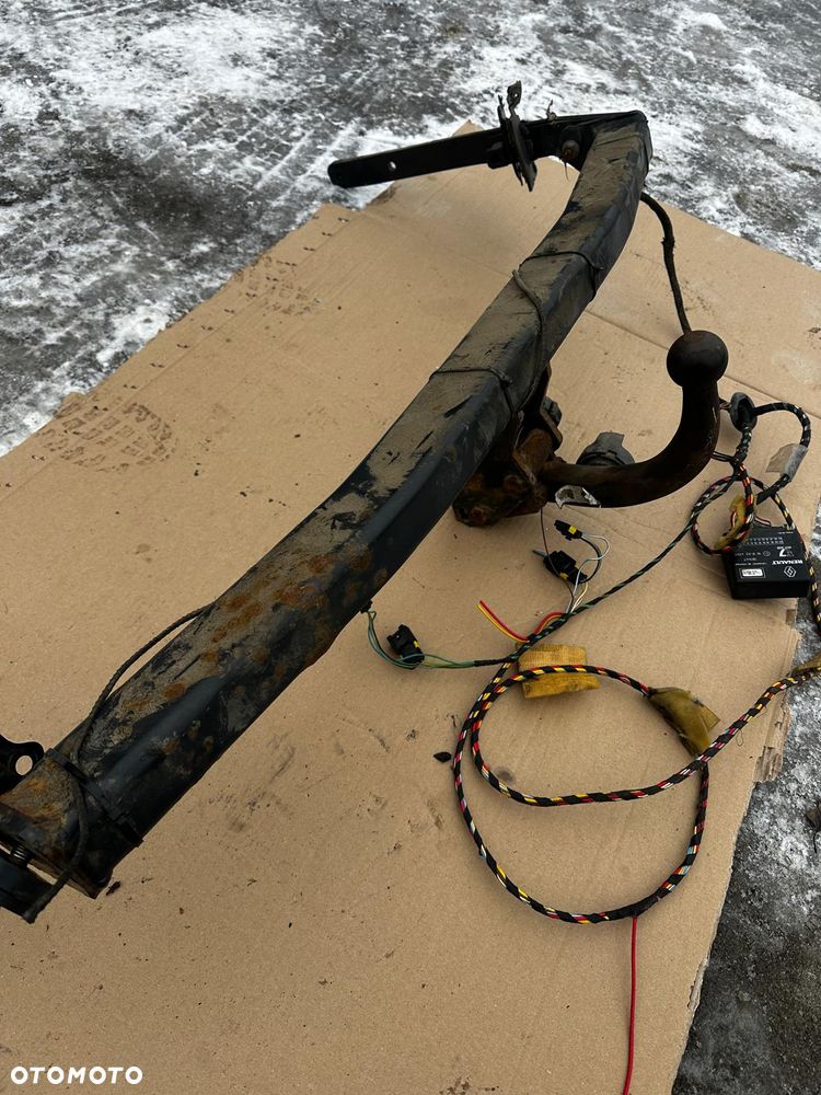 Hak Holowniczy Wypinany Moduł Wiązka Komplet Renault Scenic III Oryginał Demontaż 7711423038 - 3