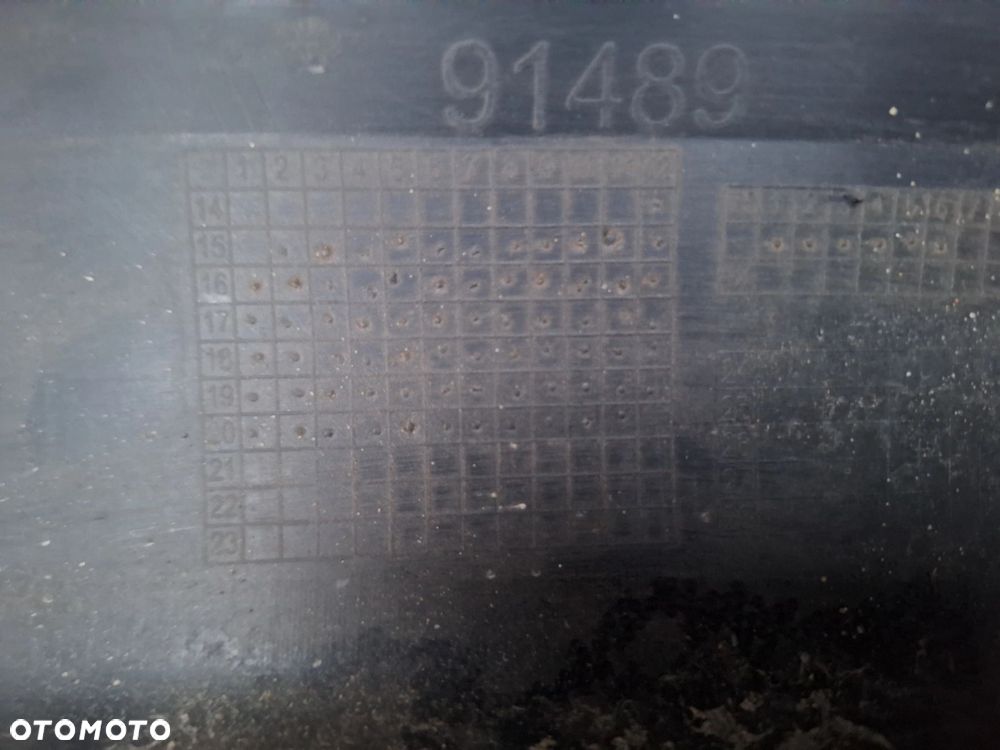 VW T6 TRANSPORTER 15-21r NIE KLEJONY! KOLOR STRUKTURY: SATINSCHWARZ ZDERZAK TYŁ TYLNY ORYG. 7E0807417 - 13