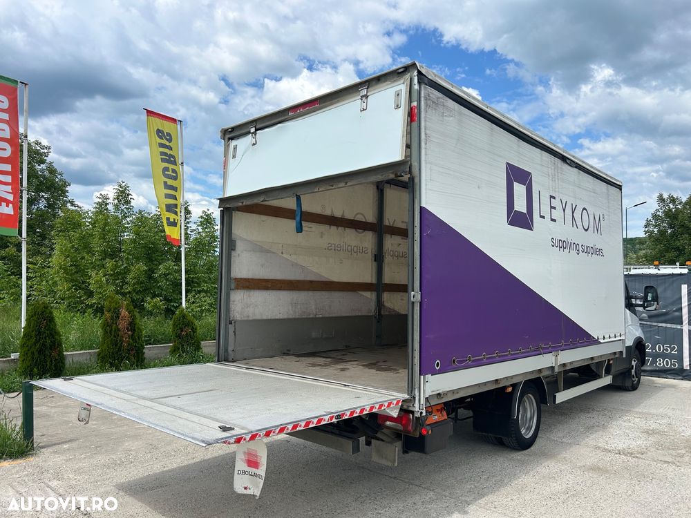 Iveco Daily Prelata 10 EUROPALETI LIFT SPATE - 8