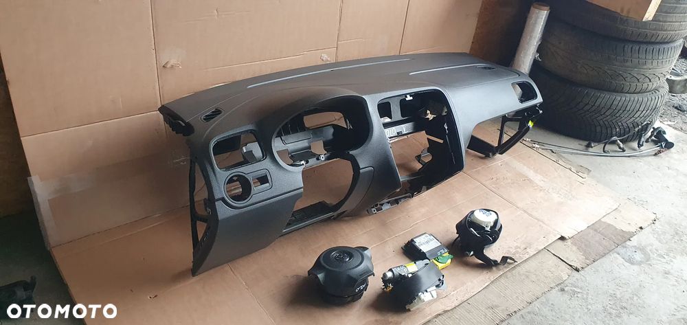 Konsola poduszki pasy AIRBAG sensor zestaw naprawczy VW Polo V 6R - 8