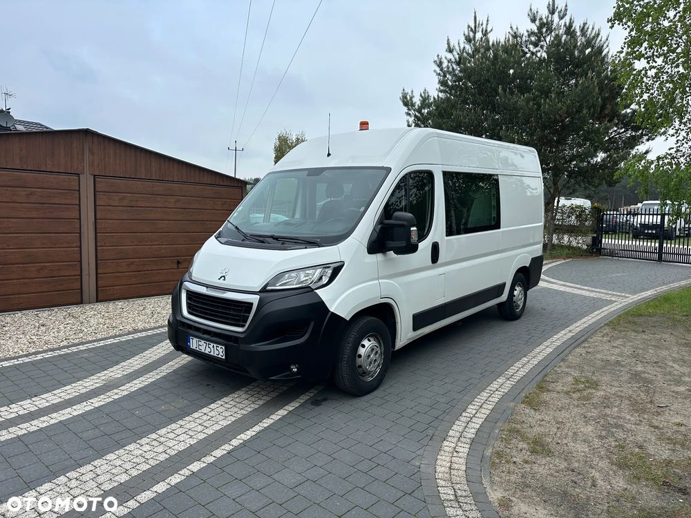 Peugeot Boxer Doka Brygadowka 7 os. L2H2 137000km! - 2