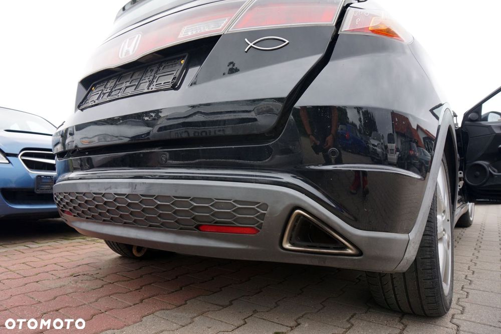 ZDERZAK TYLNY CIVIC VIII 5D HB B92P  CZARNY HONDA 2006-2010 - 5