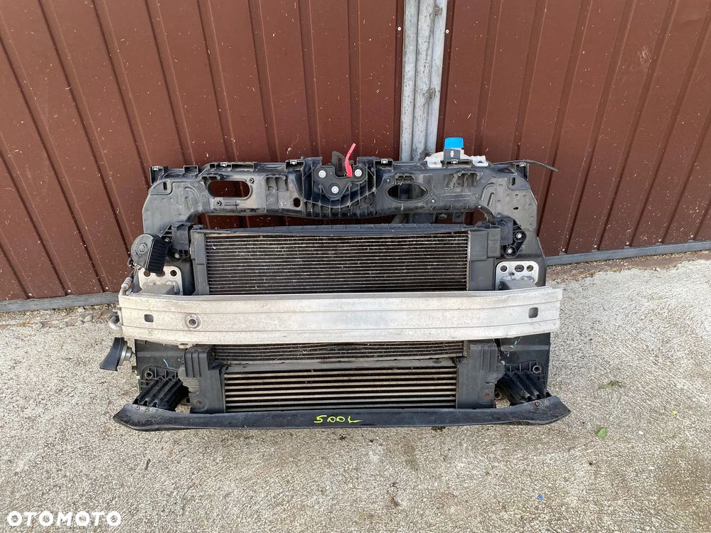 KOMPLETNY PAS PRZEDNI BELKA CHŁODNICE WZMOCNIENIE FIAT 500L - 15