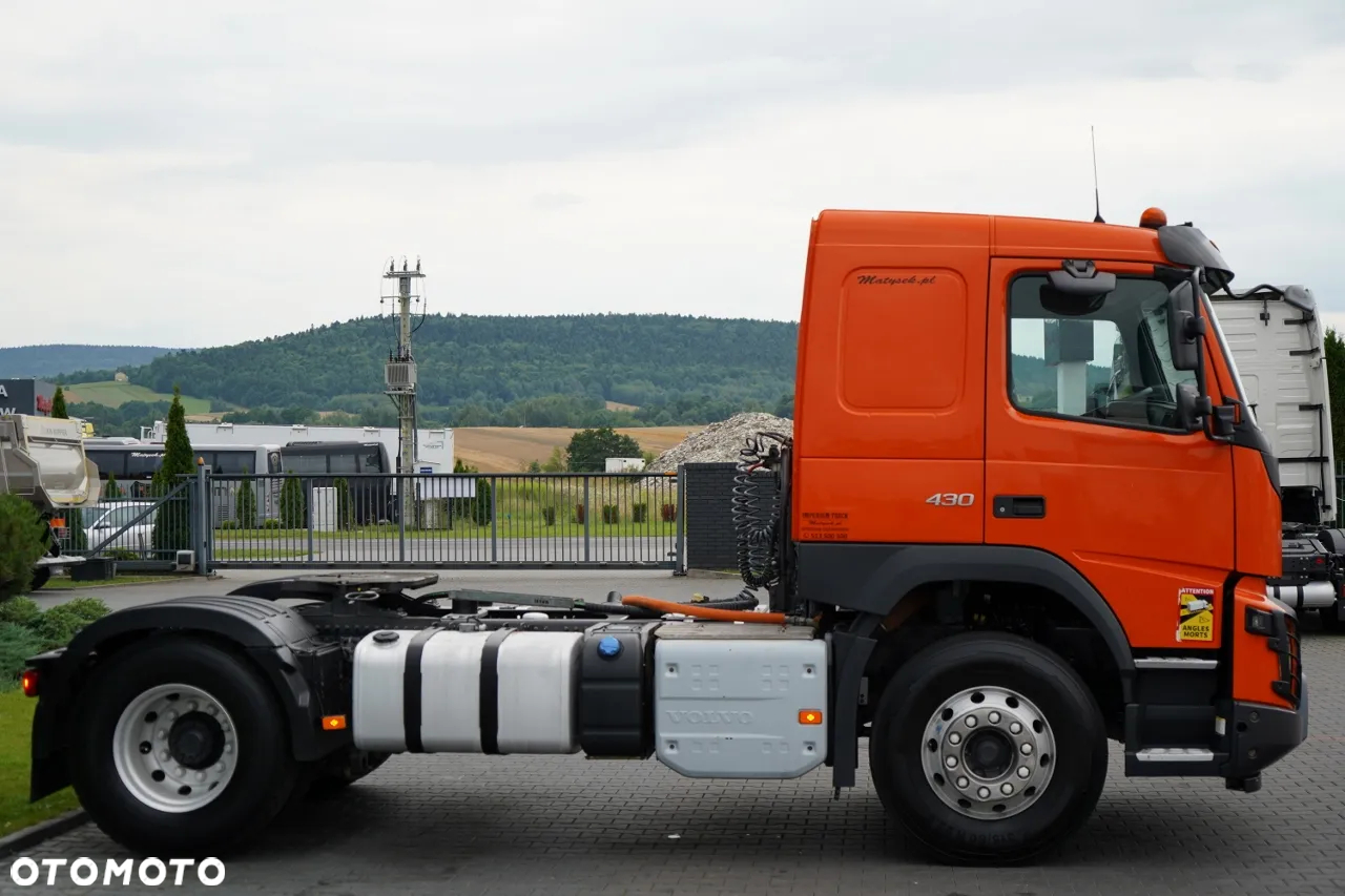 Volvo FMX 430 / HYDRAULIKA / NISKA KABINA / ALUFELGI / EURO 6 / SPROWADZONY - 9
