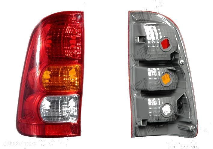 Stop spate lampa Toyota Hilux 01.2005-01.2012, DEPO 212-19K1R-LD-UE, partea dreapta, cu lampa ceata, fara suport becuri - 1
