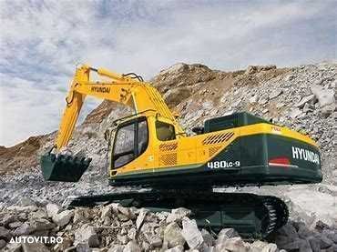 Dezmembrari excavator si incarcator frontal Hyundai - 1