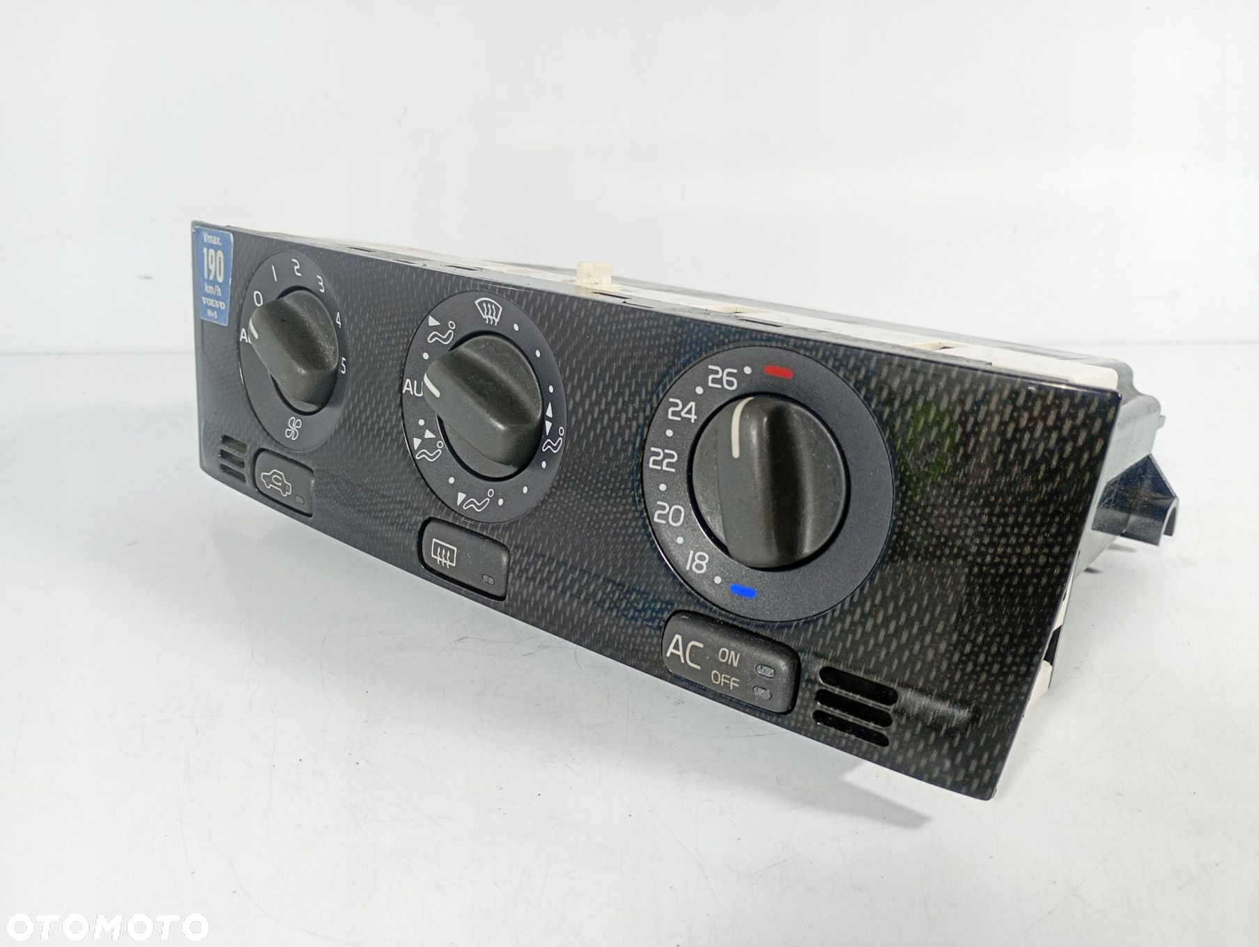Volvo V40 95-04 WŁĄCZNIK PRZEŁĄCZNIK STEROWANIE PANEL NAWIEWU OE 889558 - 3
