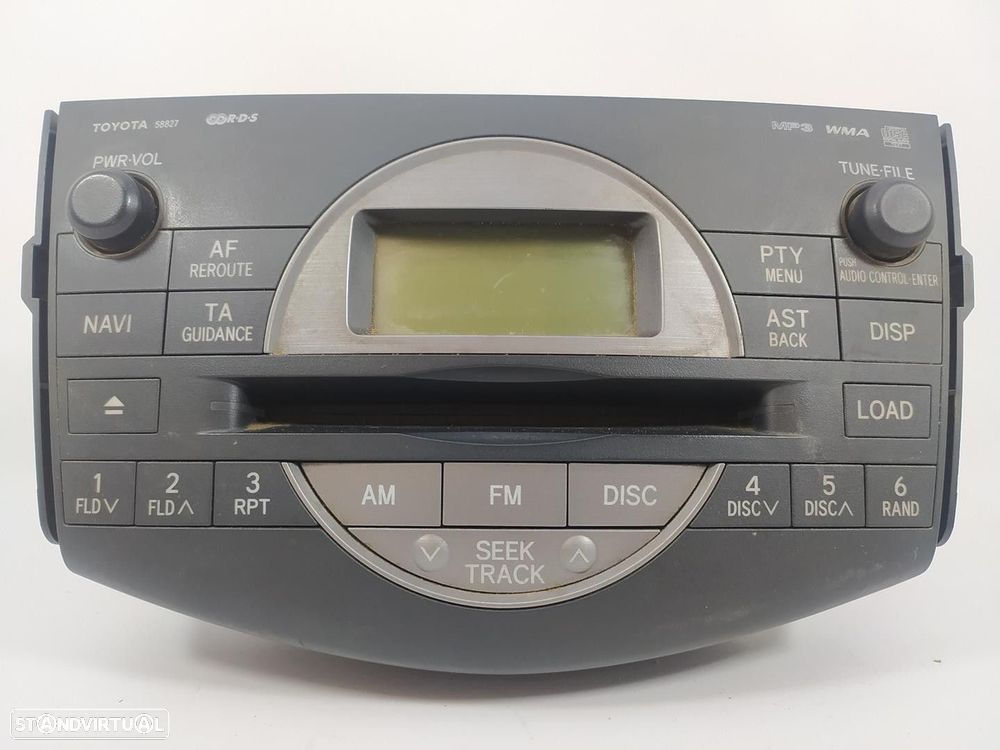 SISTEMA AUDIO / RADIO CD TOYOTA RAV 4 III 2006 -8612042220 - 4