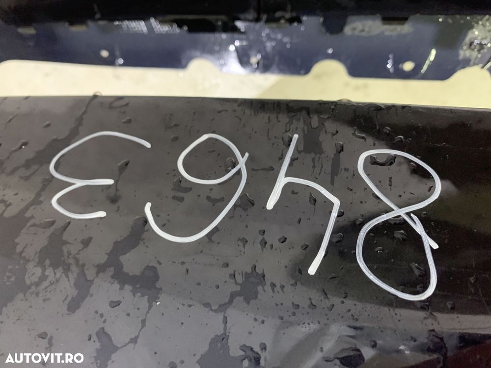 Bara fata BMW Seria 3, G21/G21, M-Sport, 2019, 2020, 2021, 2022, cod origine OE 51118069346, cu gauri pentru senzori de parcare (6). Fisurata usor mijloc jos. - 14