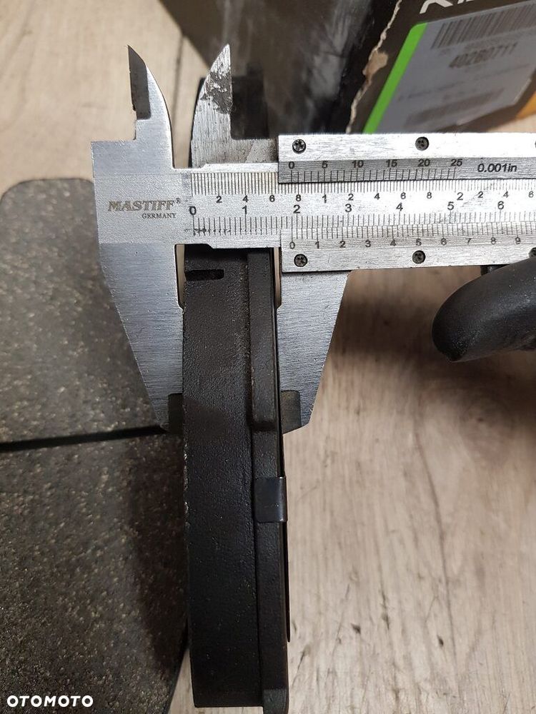 Klocki hamulcowe przód Ridex 402B0711 Fiat Ducato 250 2.3 D 150 Multijet 148 KM - 9