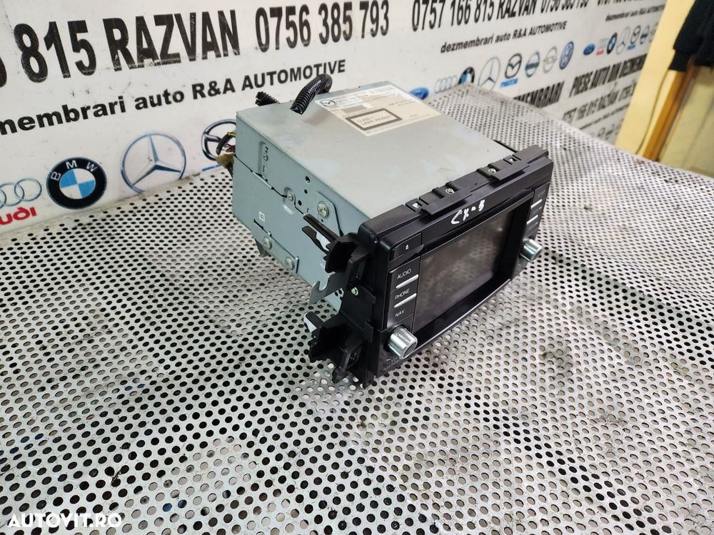Unitate Radio Cd Navigatie Originala Mazda CX5 CX-5 An 2013-2014-2015-2016-2017 Testata Cu Garantie Dezmembrez Mazda CX5 2.2 Diesel Skyactive 4x4 An 2013-2014-2015-2016-2017 - Dezmembrari Arad - 4